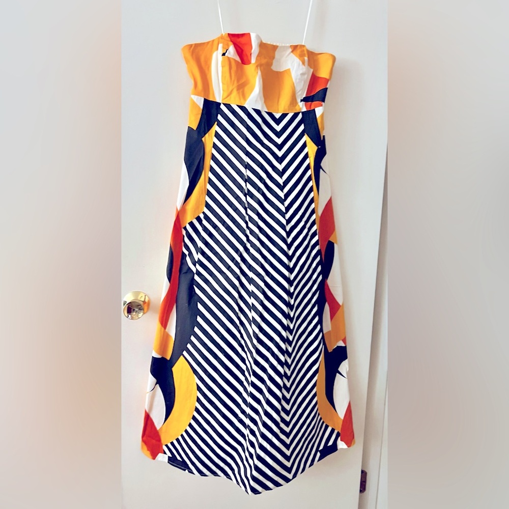 Anthropologie Tabitha Strapless Dress